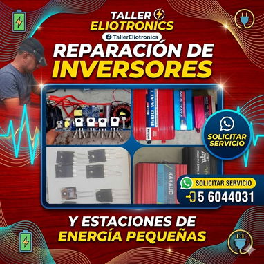 Taller  Eliotronics. Reparación de inversores whatsapp 5 6044031  centro Habana 31 - Img 120943989