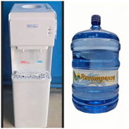 Dispensadores de agua fría y caliente con estante y sin estante+su pomo de agua purificada - Img 55272012