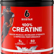 Creatina SIXSTAR 300gr 60serv - Img 57192223
