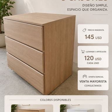muebles importados gabeteros de diferentes capacidades - 6/6