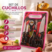Juego de Cuchillos con tijera y abridor - Img 56832244