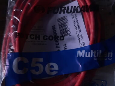 Cable de Red de 3 metros New categoría 5e a 1gbLan. - Img main-image-45248109