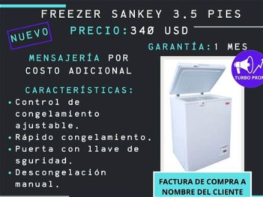 Freezer de varias medidas y marcas - Img 66417355