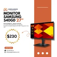 Monitor Samsung S40GD 27" S27D402GAN – S40GD Series $210 videojuegoshabana.com - Img 51498856