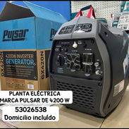 PLANTA ELÉCTRICA PULSAR DE 4200W⚡ NUEVAS EN CAJA SE LE PUEDE HACER LA ADAPTACIÓN DE GAS(*SILENCIOSAS*) - Img 57472906