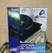 Cocina de inducción con sartén incluido y utensilios para revolver, nueva en su caja, fabricación japonesa - Img 50188277
