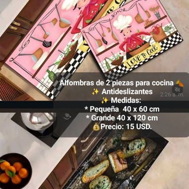 Alfombras para la cocina, varios modelos - 2/3