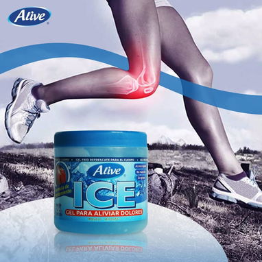 Ice Gel Frío Antiflamatorio Alivio inmediato de dolores Frío terapéutico frasco grande 235 g - Img 117808144