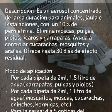 Elanco Insecticida Permectrin II (500 cup pepita de 2ml) - 3/3