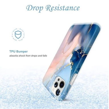 Funda TPU con Diseño Mármol y Brillos iPhone 12 Pro Max | videojuegoshabana.com - Img 126241778