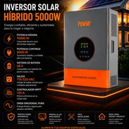 ⚡ INVERSOR SOLAR HÍBRIDO POWMR 5000W ⚡ - Img 55786133