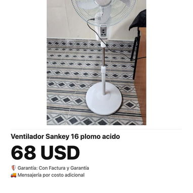 🚨 ¡VENTILADORES ! 🚨 ¡Que el calor y los apagones no te quiten la paz! 🌬️💨 - Img 118084722
