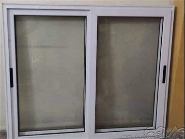 Puertas y ventanas de aluminio con cristales - Img 67657654