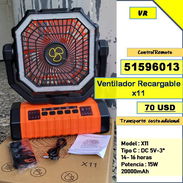 VR-718-Ventilador Recargable x11....70 USD...51596013.....Transpote costo adicional - Img 56376186