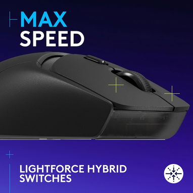 MOUSE GAMING LOGITECH G309 LIGHTSPEED HERO 25K 300H 6 BOTONES ENVÍO DISPONIBLE + GARANTÍA - 2/10