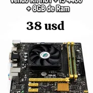 ☑️Kit H81 + i5 4460 + 8 GB de Ram  💰38 usd o al cambio 💱 5 pesos por encima del toque. - Img 56345644