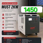 TODO EN UNO MUST 25.6v x 100ah 2560wh - Img 56694192