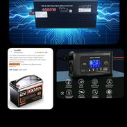 ‼️Combos‼️ Inversor de 12v 4000w onda pura - Img 54991575