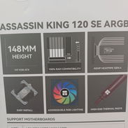 Disipador de 5 tuberías con fan argb 5v viene con pasta térmica todo nuevo sellado - Img 56119483