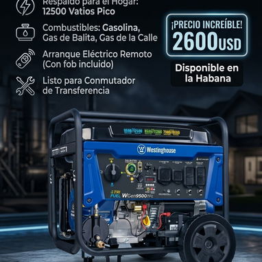 Plantas de gasolina y gas marca Pulsar /Champion /Westinghouse /DuroStar /PowerSmart /Genmax /Ipower /Generac /Erayak - Img 125156016