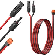 Cable adaptador Mc4 xt60i en 90 usd de 25 pies u 8 metros - Img 53915008