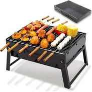 Mini Parrilla De Carbón Portátil Plegable Acero Inox .... 63698915 - Img 54684795