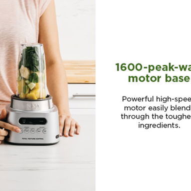 Batidora NINJA TWISTI Blender DUO SS151 (3 EN 1) ALTA VELOCIDAD (1600W) 110V/60Hz FUNCIONES AUTO-IQ, smartTORQUE NUEVA. - Img 124667192