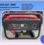 Nuevo!! Planta Eléctrica Maxmech 3000w 600usd, mensajería gratis, garantía 6 meses voypati!! - Img 49264342