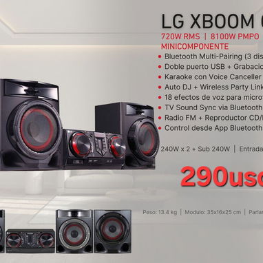 Equipo de música LG xboom - 3/3