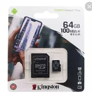 Micro SD Kingston (64 GB) 💯 Nuevo Sellado en Caja Garantia de 30 dias - Img 50223737