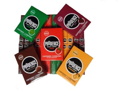 Condones de sabores la caja de 3 a 100 cup - Img main-image