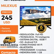 SMART TV MILEXUS DE 40 PULGADAS. 6 MESES DE GARANTÍA. - Img 56909542