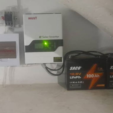 Kit de inversores y baterias productos e instalación 6 meses de garantía - Img 122871579