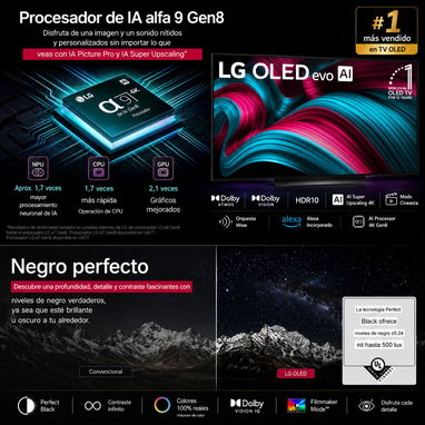 LG OLED evo AI C5 de 77” pulgadas ( 2025 ) - Img 123882966