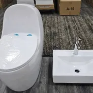 🚧 JUEGO DE BAÑO MONOLÍTICO CON SUS HERRAJES MÁS LAVAMOS CON SU CIFA Y PILA MEZCLADORA AGUA FRIA -AGUA CALIENTE 🚧 - Img 53970645