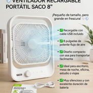 Ventilador Recargable Saco - Img 55667434
