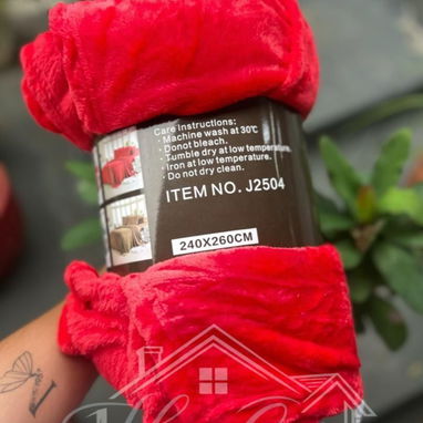 *🌸Cobija piel de durazno 🍑 antialérgicas🌸*240x260(king)(La Lisa) - Img 123052757