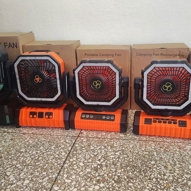 🌬️🔥 VENTILADORES RECARGABLES de 20 mil milianperes - Img 127749257