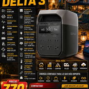 ⚡DELTA 3 ⚡ ECOFLOW DELTA 3 3600/1800W - 1024WH LIFEPO4 - MULTIPLES TOMAS - 500W PANEL SOLAR. 📲 54833699 - Img 57070225