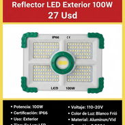 Lámpara recargable 100w garantía 15 días damos factura - Img 54971177