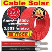 Cable solar de cobre de 6 mm (original) - Img 55658545