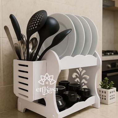M-🏠 Organizadores, portacubiertos, portacuchillos, plateros, botiquines de baño - 9/10