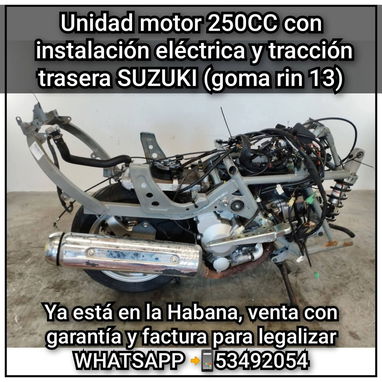 Unidades de moto 4T tipo scooter para motorina con su kit completo de instalación Habana contactar al 53492054 - Img 116614307