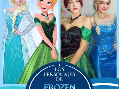Ana y Elsa de Frozen! Para cumpleaños! - Img main-image-45640824