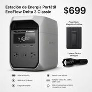Estación de Energía Portátil EcoFlow DELTA 3 Classic 1024Wh 1800W con Power Bank Magnético y Linterna Táctica - Img 56249694