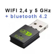 Adaptador Wifi y Bluethoot para PC - Img 45275999