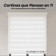 Cortinas motorizadas solo con un toque precio acuerdo al tamaño Medidas: -1.10 x 1.80m -1.90 x 1.80m - Img 56040926