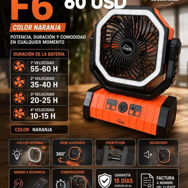 🔷 *Ventilador de Mesa Marca EKO de 16 pulgadas* - 7/8