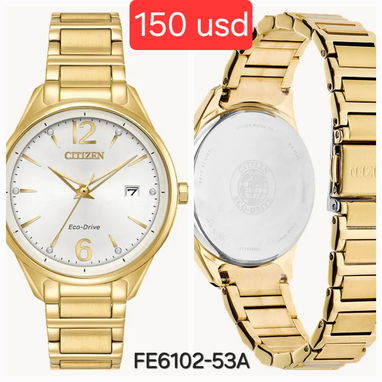Variedad de relojes seiko coutura, citizen eco-drive, nuevos a estrenar en caja. Colores: dorado, plateado y rosa... - Img 113689159