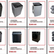 LAVADORA AUTOMÁTICA ROYAL 9KG, LAVADORA AUTOMÁTICA 8 KGS MILEXUS, LAVADORA AUTOMÁTICA 11KG ROYAL - Img 57528189